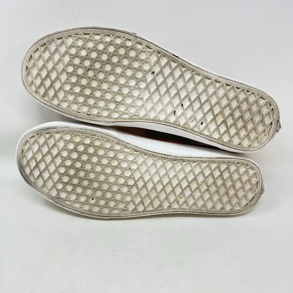 Vans Pink Suede Old Skool V Velcro Sneakers Womens 10 - Picture 9 of 10